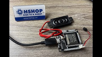 Nhận dạng giọng nói với Mạch Offline Voice Recognition VC-02 Kit Ai-Thinker