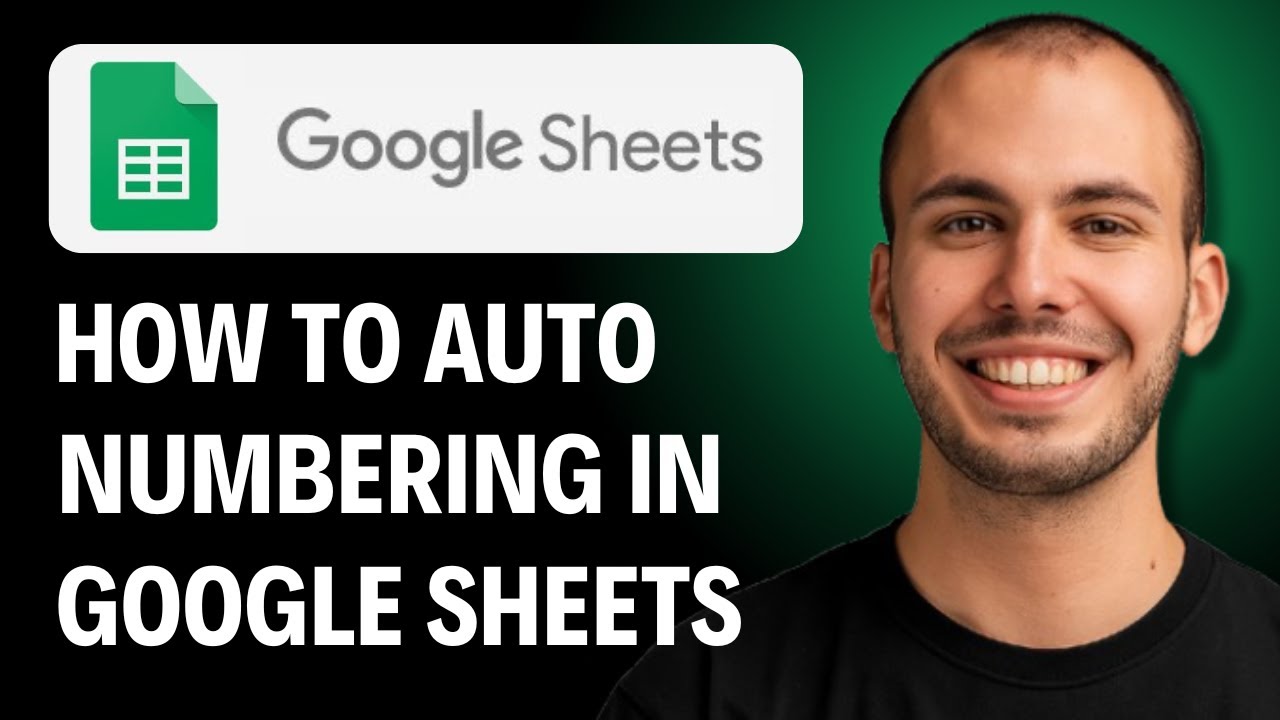 Как автоматизировать нумерацию в Google Sheets [РУКОВОДСТВО 2026]