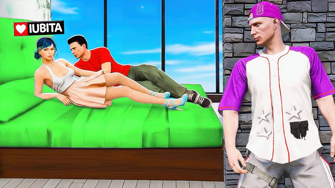 Imi URMARESC pe ASCUNS NOUA mea IUBITA in GTA 5! 😱