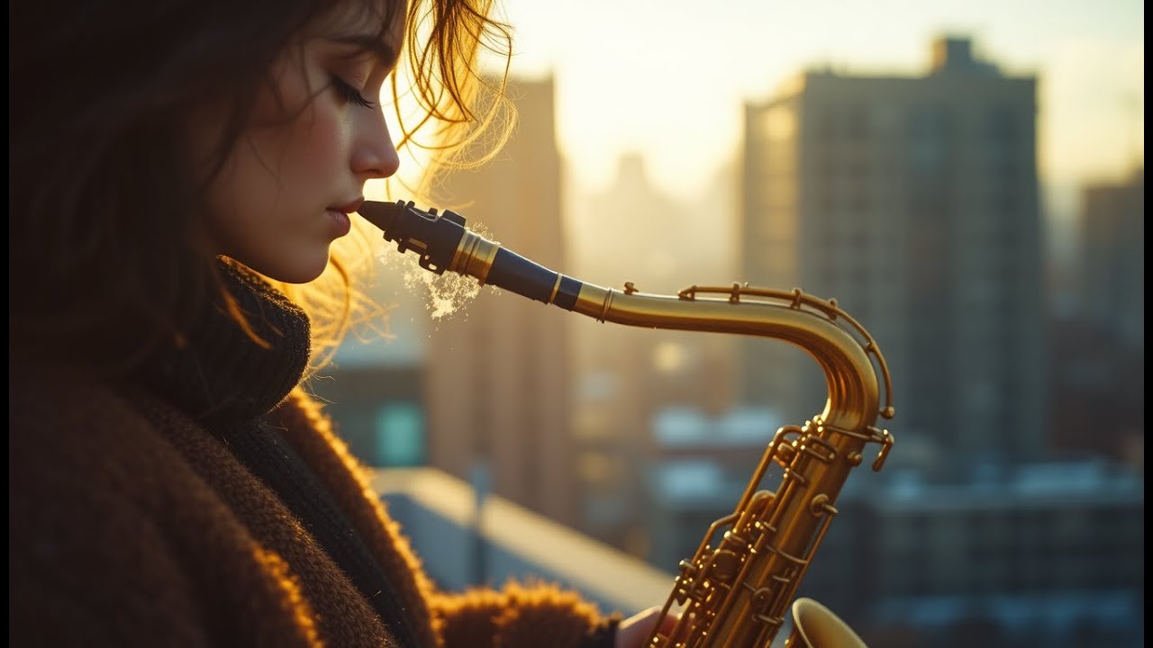 December Morning Ritual - Smooth Saxophone Jazz for Deep Focus & Creative Flow [10+ Hours]