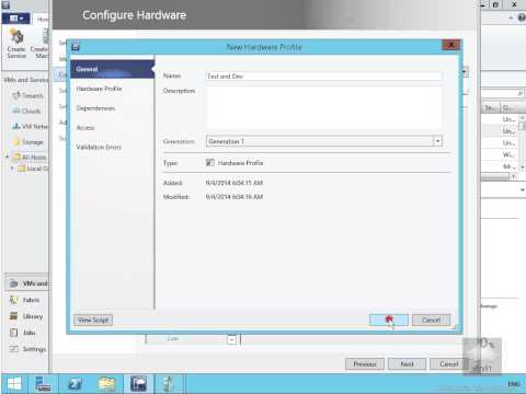 20409 Demo35 Creating And Deploying New VMs In VMM