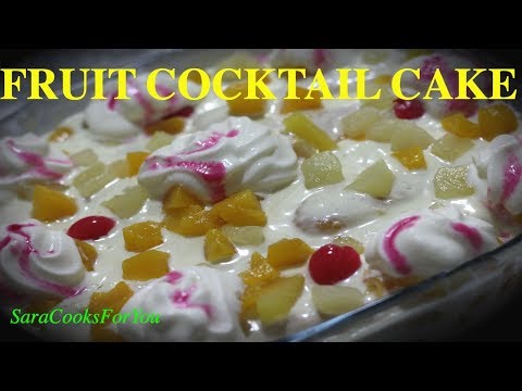 fruit-cocktail-cake-|-easy-no-bake-dessert-|-quick-party-dessert-|-fruit-cocktail-desserts