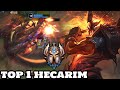 Wild Rift Hecarim - Top 1 Hecarim Hard Carry Gameplay Rank Challenger
