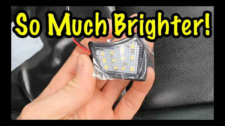 Upgrading Jaguar XF Door Mirror Puddle Lights! L.E.D.s