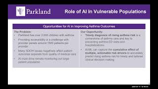 Real-World AI Series: Generalizing An AI/ML Model for Pediatric Asthma Care