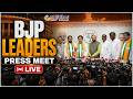 Live : C Anji Reddy Garu, MLC addresses the media at BJP State Office.. @PolitikosMedia