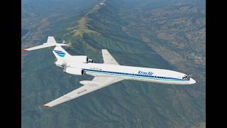 KJC7758 LGIR (Iraklion) - UUDD (Domodedovo) Tu-154M RA-85708 Vatsim (part II)