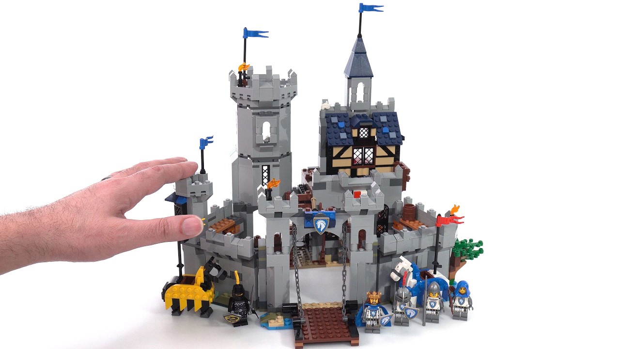 LEGO Creator Medieval Horse Knight Castle main model review