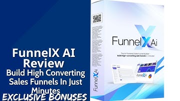 FunnelX AI Review | Build High-Converting Sales Funnels In Just Minutes | Exclusive Bonuses