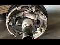 Kia Bongo rear brake pad replacement -Arka fren balatası değişimi #kia #bakım