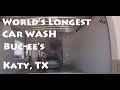 World's Longest Car Wash! MacNeil Tunnel at Buc-ee's, Katy, TX