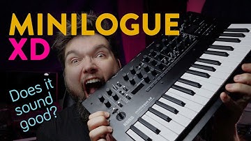 Korg Minilogue XD Thoughts and First Jam - How Does It Sound?
