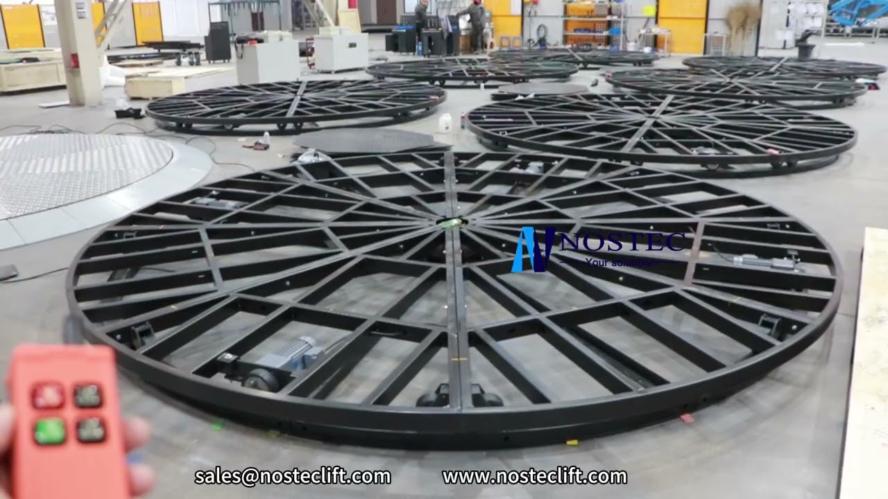 4.5m rotating platform mechanism from China Nostec