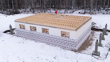 Building The Floor - Building My Log Home Pt. 29