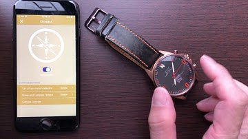 Oskron Smartwatch Compass Calibration Tutorial (IOS version)