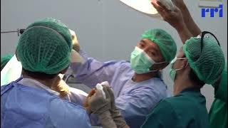 RSUD dr M Soewandhie Live Surgery Bedah Tulang