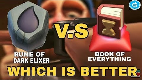 WHICH IS BETTER!!! BOOK OF EVERYTHING OR RUNE OF DARK ELIXER