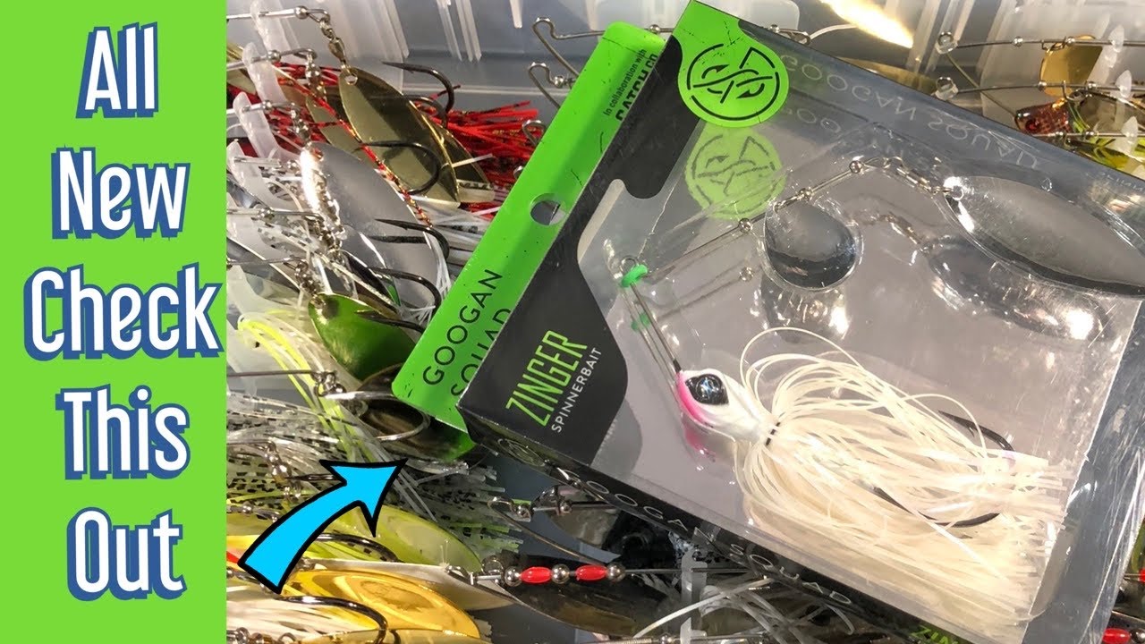 Googan squad zinger spinnerbait (first look table top) 