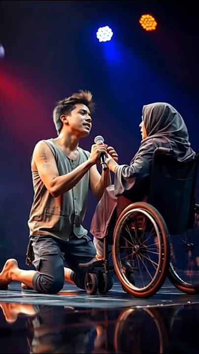 suara merdu bikin nangis pria bertato AGT #gottalent #creationstory #feedshorts #jejakislam