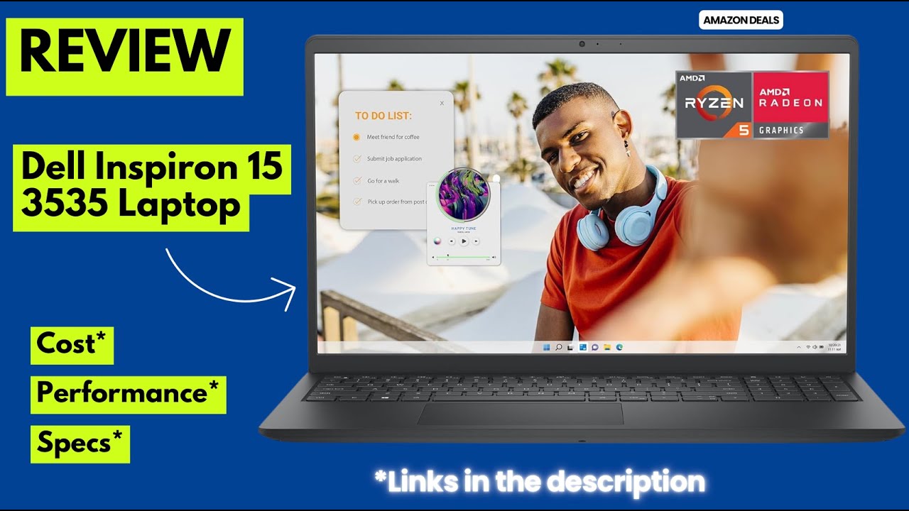Dell Inspiron 15 3535 Laptop Review 2025 | Ryzen 5 7520U, 8GB RAM