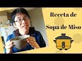 Cómo preparar sopa de miso