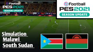 LIVE: Malawi vs South Sudan | Africa Cup of Nations 2026 | Efootball Gameplay Simulation screenshot 3