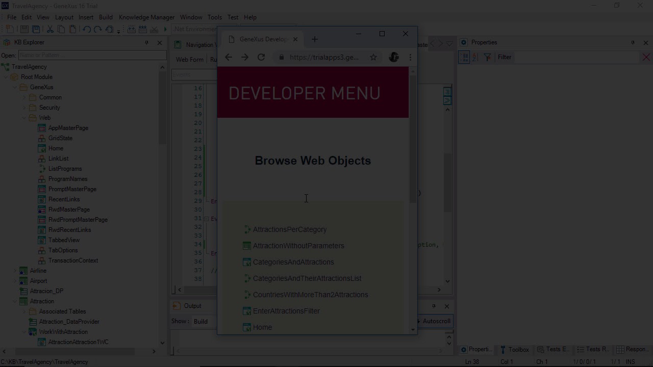 Menus And Master Pages Demo 3 YouTube