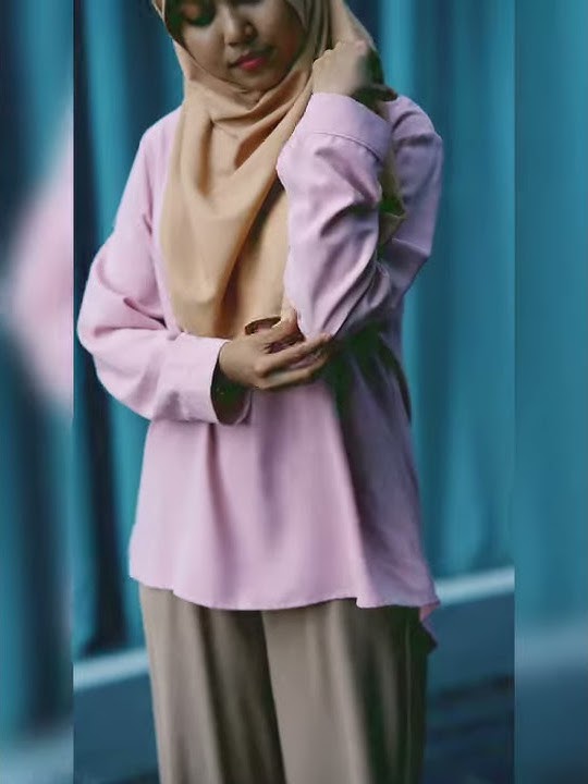 QFM Nadiera Half Button Blouse