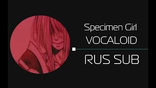 [HAPPY HALLOWEEN] Specimen girl/Vocaloid (rus sub)