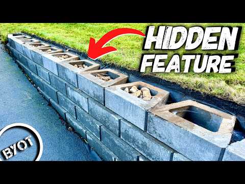 How To Reinforce A Cinder Block Retaining Wall