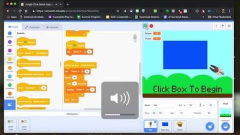 Scratch 3.0 Whack A Bat Click Game Tutorial Part 2