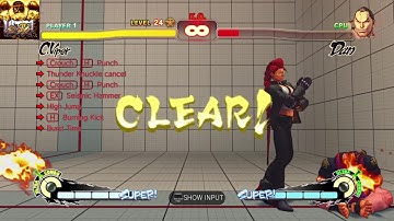 Super Street Fighter IV | C. Viper Trial 24 - Pause Method