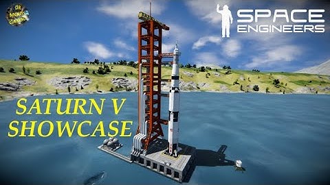 Saturn V Full Flight Showcase Space Engineers Mod.io