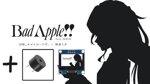 Bad Apple!! but its on an oled screen (feat SEKAI)