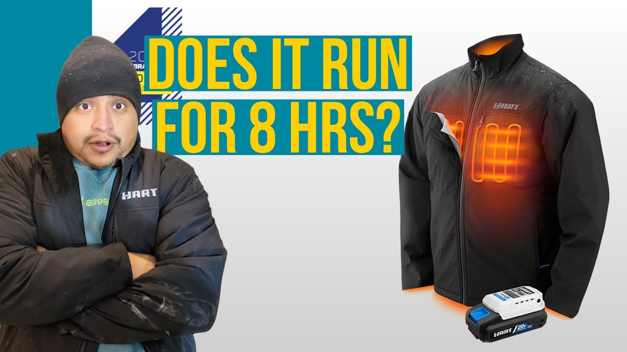 Hart Heated Jacket Kit Test...Does It Really Run For 8 Hours?! - YouTube