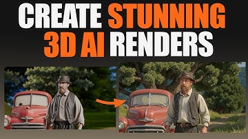 Generate STUNNING 3D AI Shots with Full Control (ComfyUI+Krea)