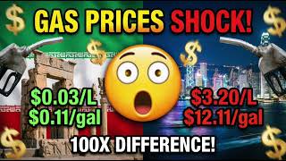 💵 Gas Prices: From $0.01 to $1.00 Per Liter 🌍