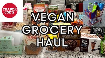 HUGE VEGAN TRADER JOE