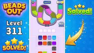 Beads Out Level 311 Walkthrough 🧠 (New Update) | Easy Puzzle Solution screenshot 2