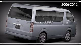 مراحل تطور تايوتا هايس || Development stages of Toyota Hiace