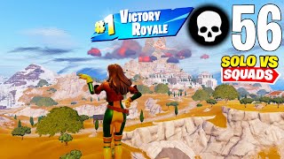 56 Elimination Solo vs Squads Wins Full Gameplay (Fortnite Chapter 5 Season 2)