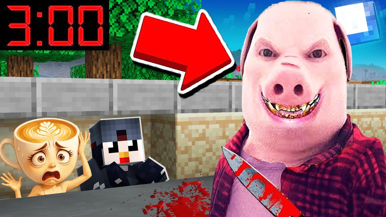 JAMAIS JOHN PORK NE NOUS TROUVERA DANS CETTE CACHETTE SUR MINECRAFT !