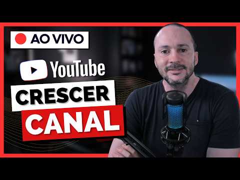 [🔴 AO VIVO] CRESCER Canal e Ganhar DINHEIRO no YouTube | Tire suas Dúvidas!