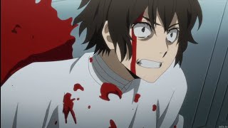 Dazai says the F word after being shot and insults Chuuya (Bungo Stray Dogs S5 Clip)