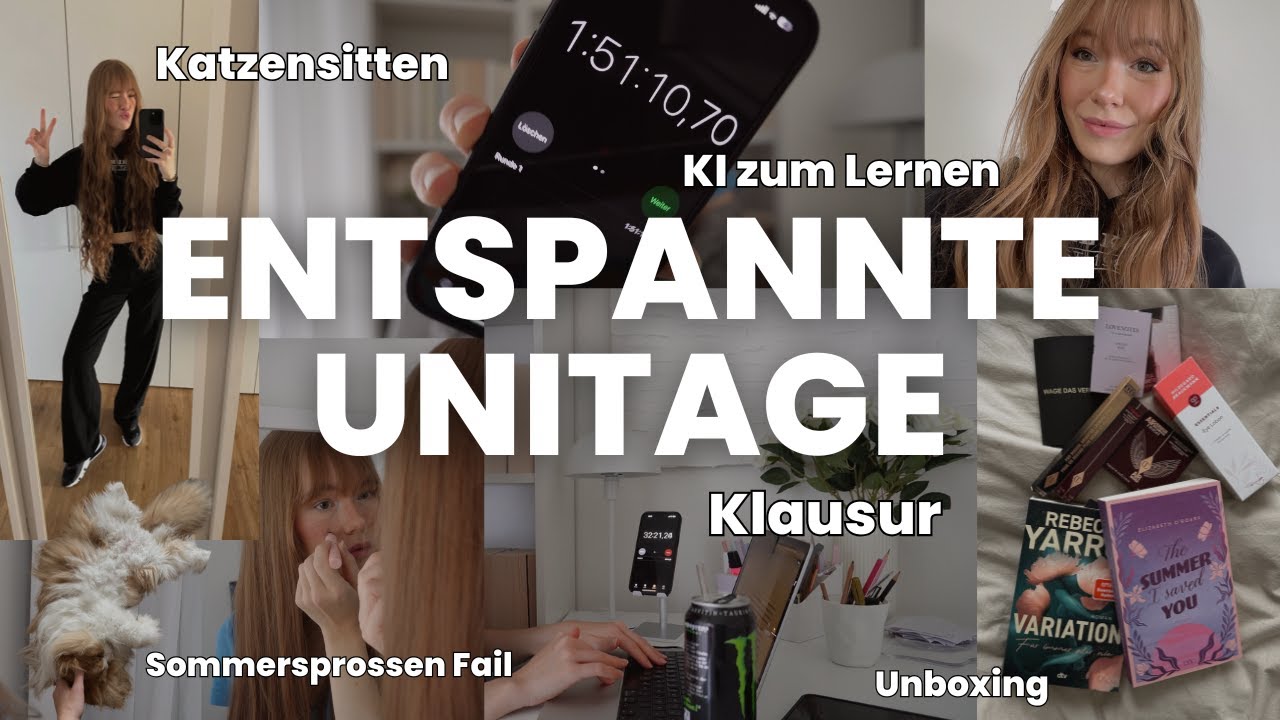 Realistischer Tag im Leben einer Fernstudentin an der IU | Klausurvorbereitung, Homeoffice