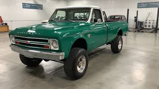 SOLD!!!!   RESTORED 1967 CHEVY K20 (3/4 TON) PICKUP FROM PACIFIC NW.  CLEAN TRUCK!!