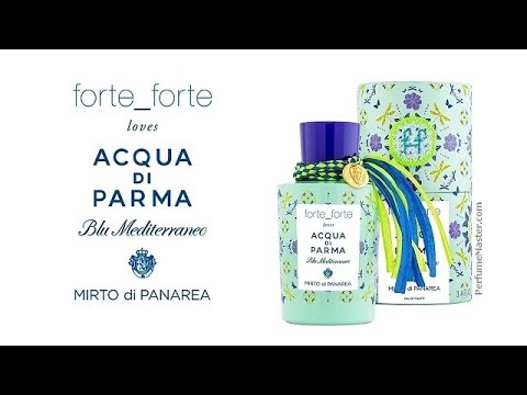 Aqua Di Parma's Collaboration With Forte_forte On Mirto Di Panarea  Fragrance Is All Italian