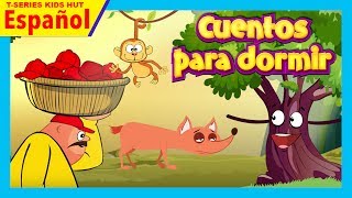 Cuentos para dormir  Spanish Stories For Kids || Las uvas agrias y más historias