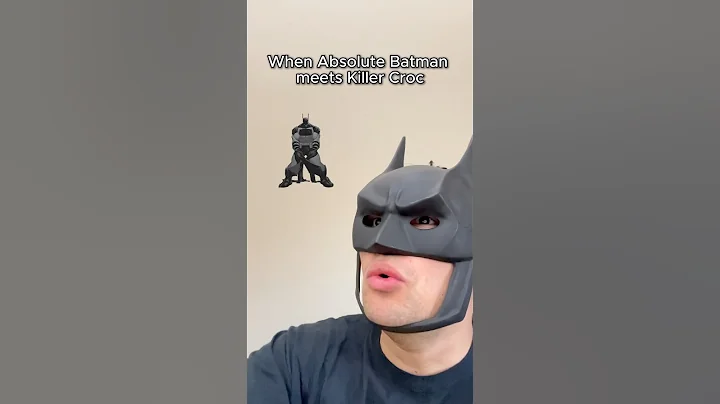 Absolute Batman Meets KILLER CROC #absolutebatman #batman #dc #comics