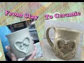 Tnl pottery a potters journey  making a lovebirds coffee cup